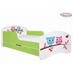 Otroška postelja Animals Sovice AM01